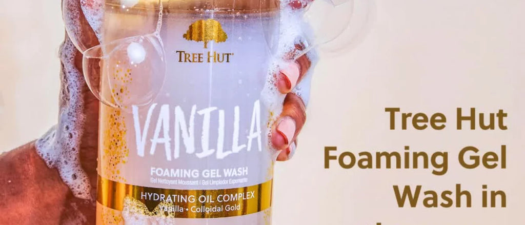Tree Hut Vanilla Foaming Gel Body Wash - 18 fl oz