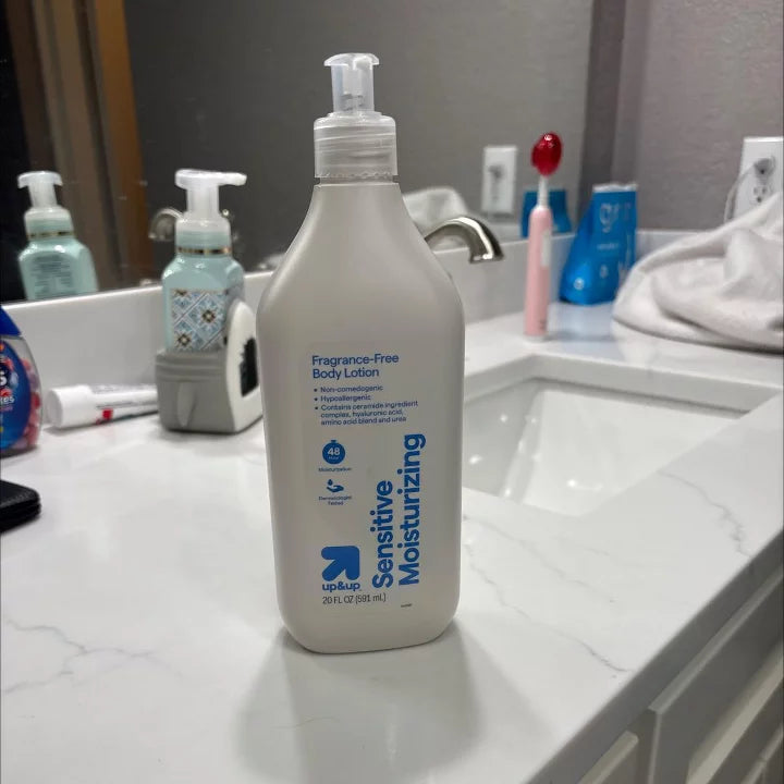 Sensitive Skin Body Lotion - 20 fl oz - Fragrance Free - up&up™