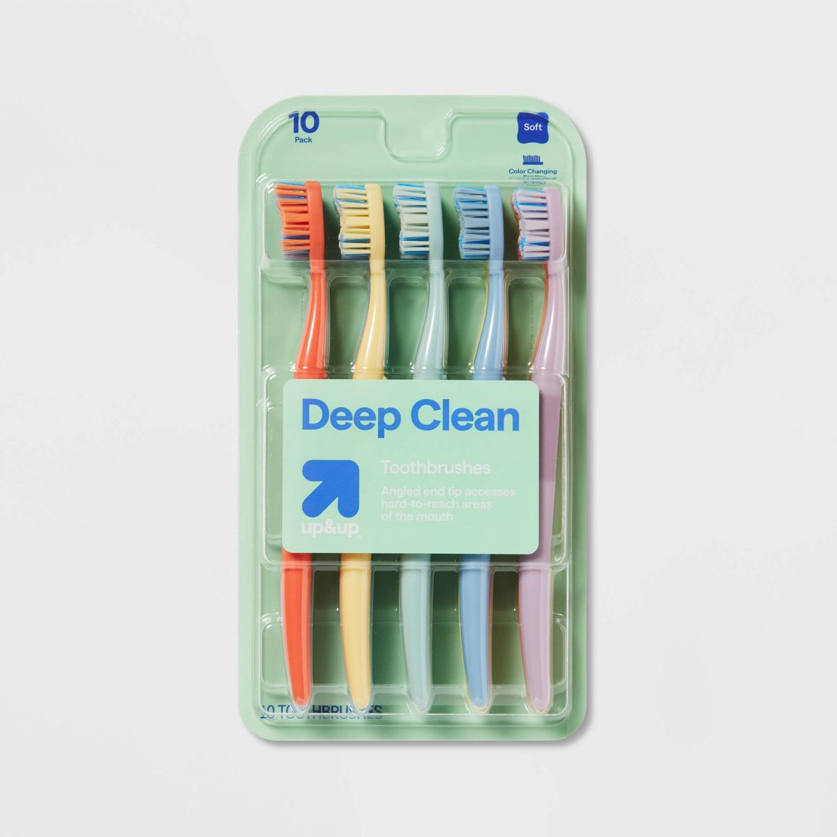 Deep Clean Soft Toothbrush - up&up™
