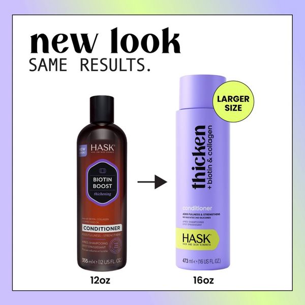 Hask Thicken + Biotin & Collagen Conditioner - 16oz