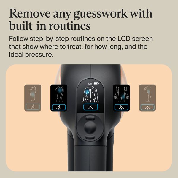 Therabody Theragun Sense (2nd Generation) Massage Gun - Relaxing Massage with Built-In Guided Routines