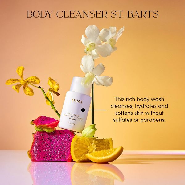 OUAI St Barts Body Cleanser - Travel Size - 3.4 fl oz