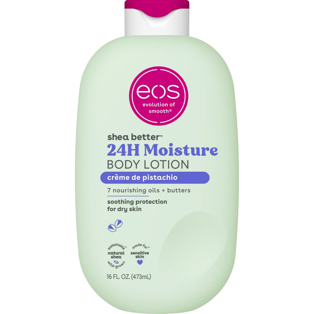 eos Shea Better 24H Moisture Body Lotion - Crème de Pistachio - 16 fl oz