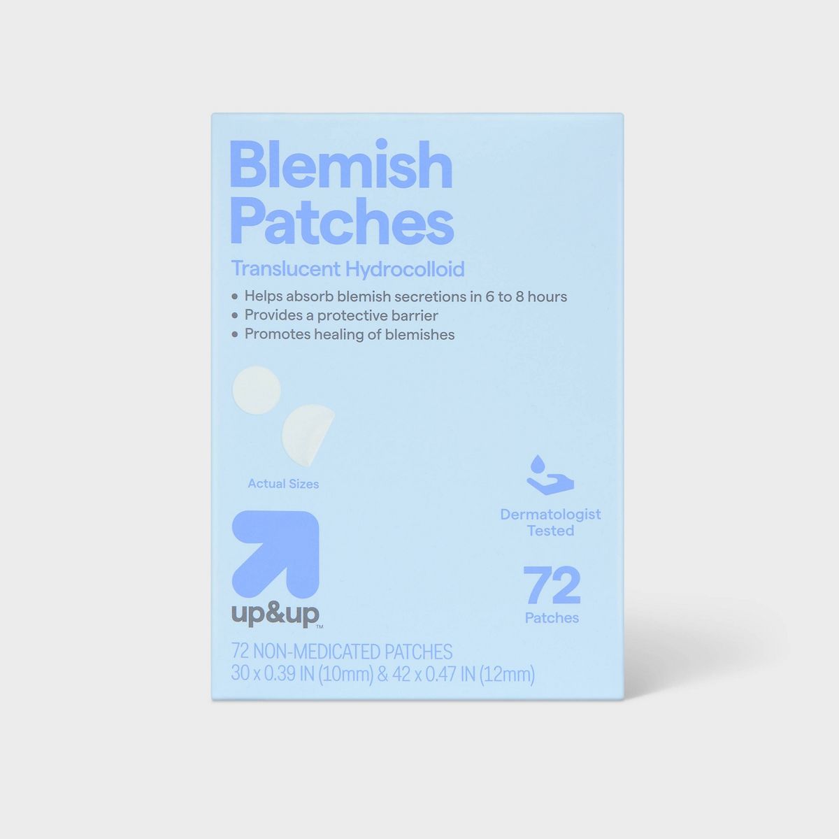 Translucent Hydrocolloid Patches - 24ct - up&up™