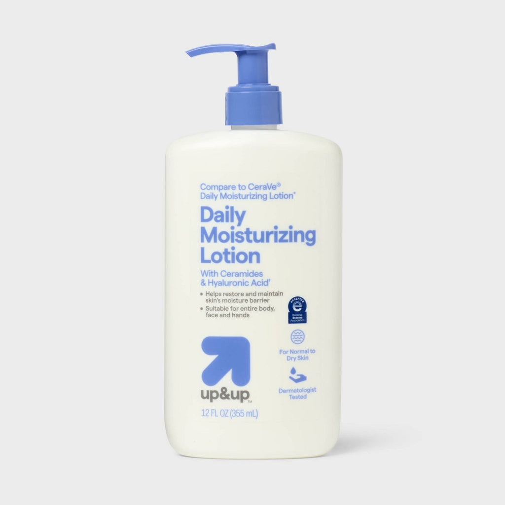 Daily Moisturizing Lotion for Normal to Dry Skin Unscented - 12 fl oz - up&up™