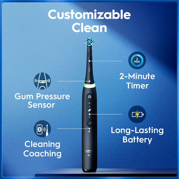 Oral-B iO Series 5 Electric Toothbrush with Brush Head - Ultimate White
