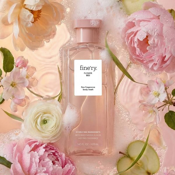 fine'ry. Women's Body Wash - Flower Bed - 14.5 fl oz