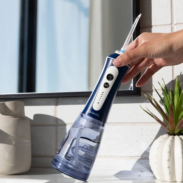 Cheeky Deep Cleaning Water Cordless Dental Flosser with a 300ml Water Tank - 5 Tips