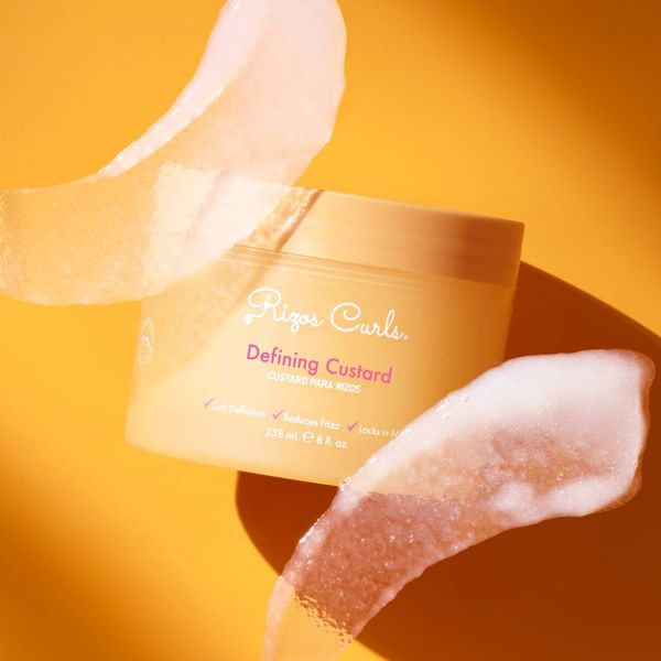 Rizos Curls Defining Custard - 8 fl oz: Curl Enhancing, For All Hair Types, Daily Use, Cream Form