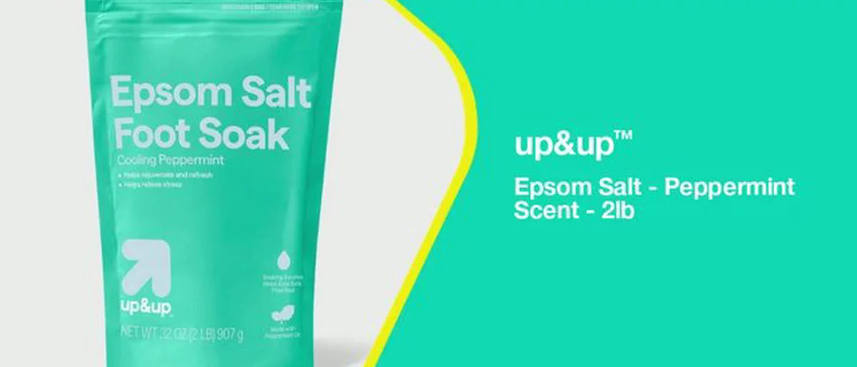 Epsom Salt - Peppermint Scent - 2lb - up&up™