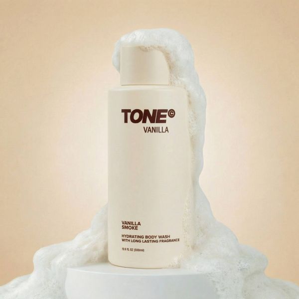 TONE Long-Lasting Fragrance Hydrating Body Wash - Vanilla - 500ml