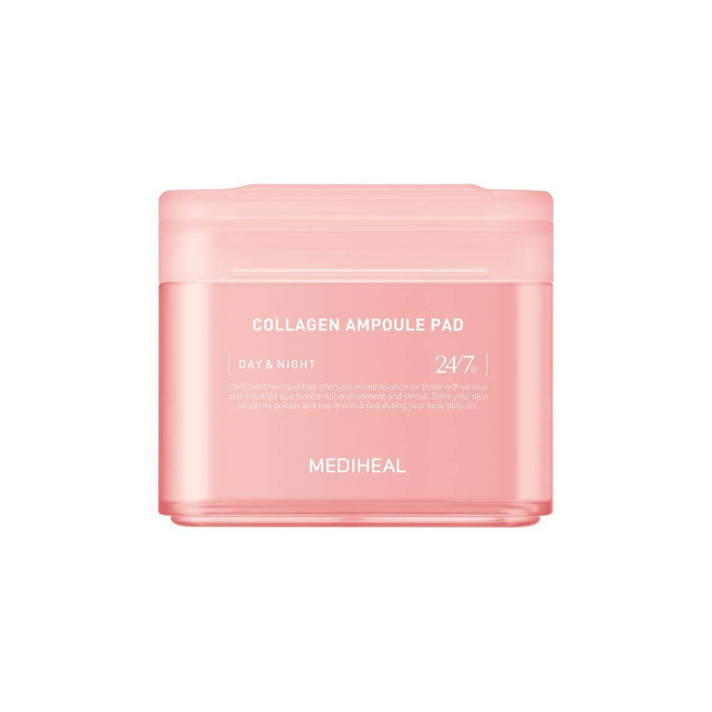 MEDIHEAL Collagen Ampoule Toner Pads - 100ct
