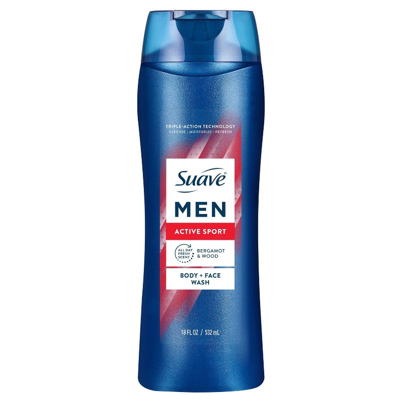 Suave Men's Sport Body Wash - 18 fl oz