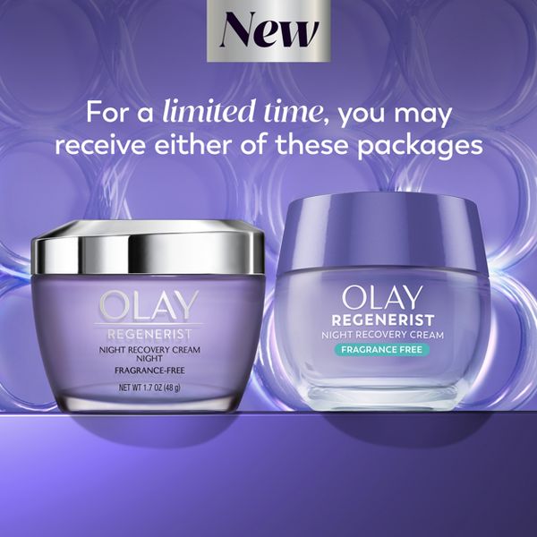 Olay Regenerist Face Cream Night Recovery Moisturizer - 1.7oz
