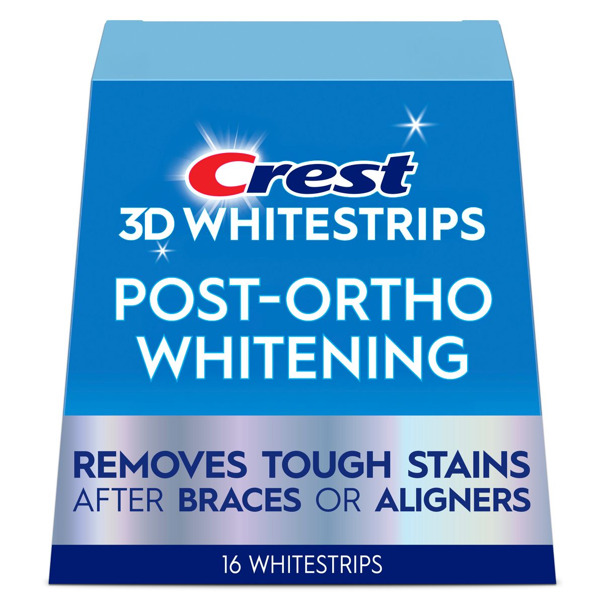 Crest 3D Whitestrips Post-Ortho Whitening System - 8ct