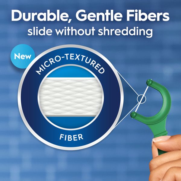 Oral-B Glide Mint Dental Floss Picks with Long Lasting Scope Flavor - 150 Picks