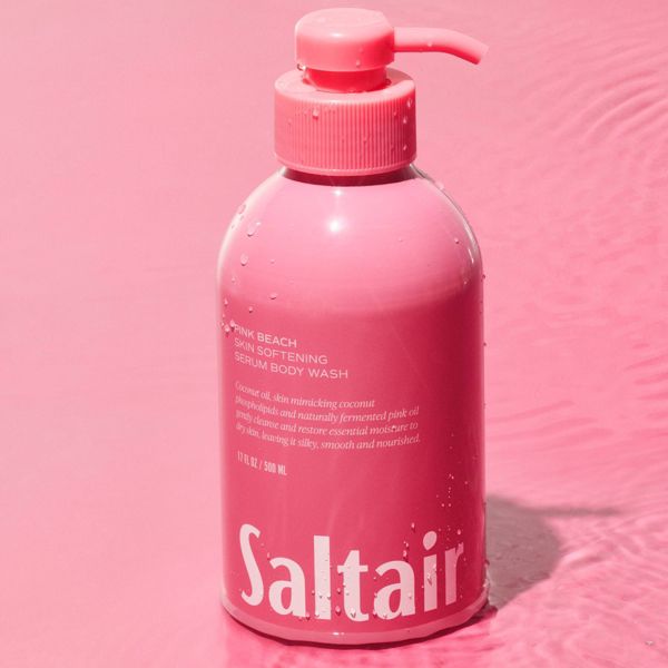 Saltair Pink Beach Serum Body Wash - Coconut Scent - 17 fl oz