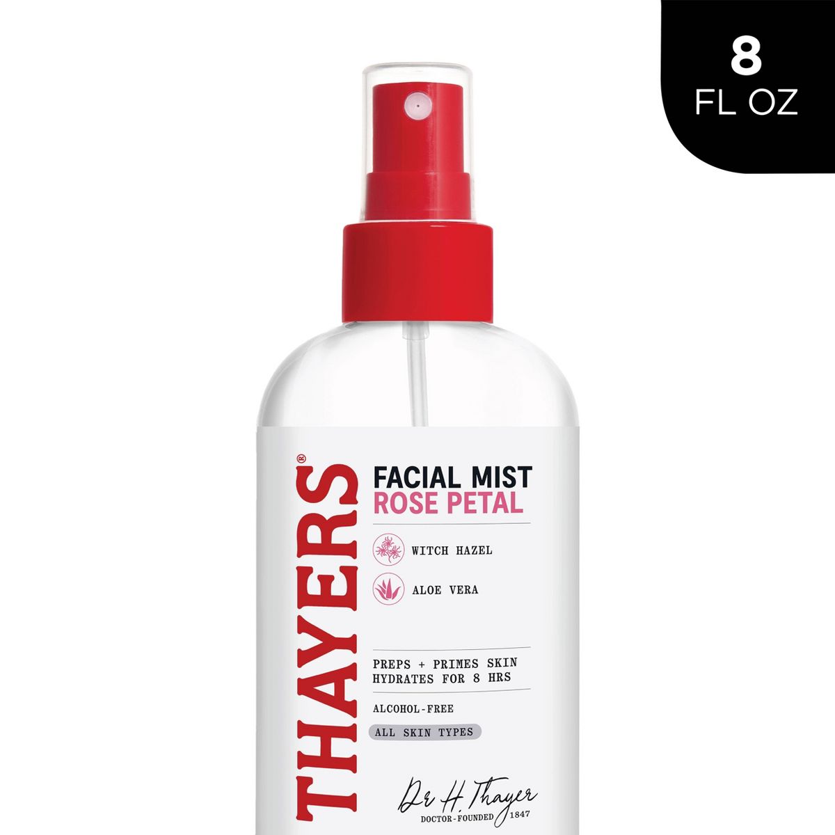 Thayers Natural Remedies Witch Hazel Alcohol Free Toner Facial Mist with Rose - 8 fl oz