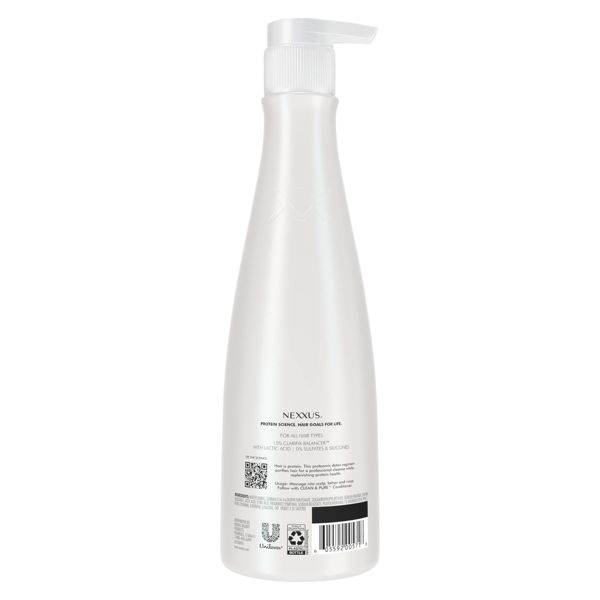 Nexxus Clean & Pure Nourishing Detox Shampoo with Elastin Protein and Marine Minerals - 13.5 fl oz