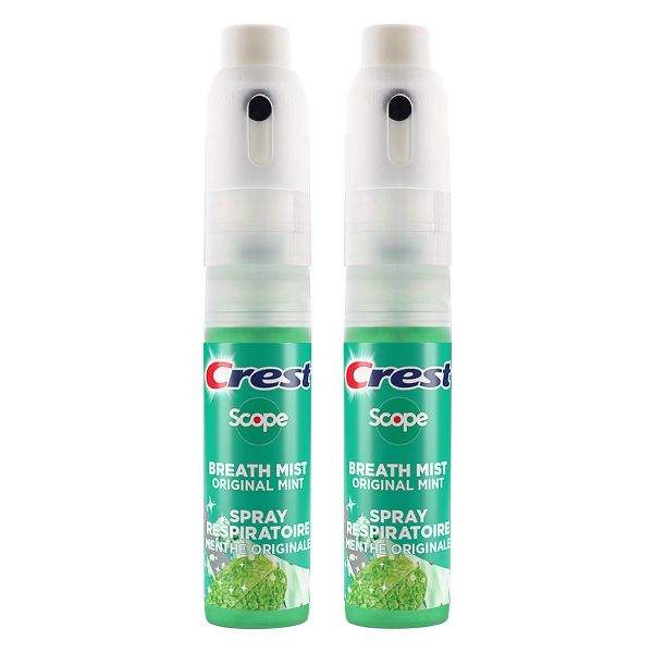 Crest Scope Original Mint Breath Mist – 0.24oz/2ct