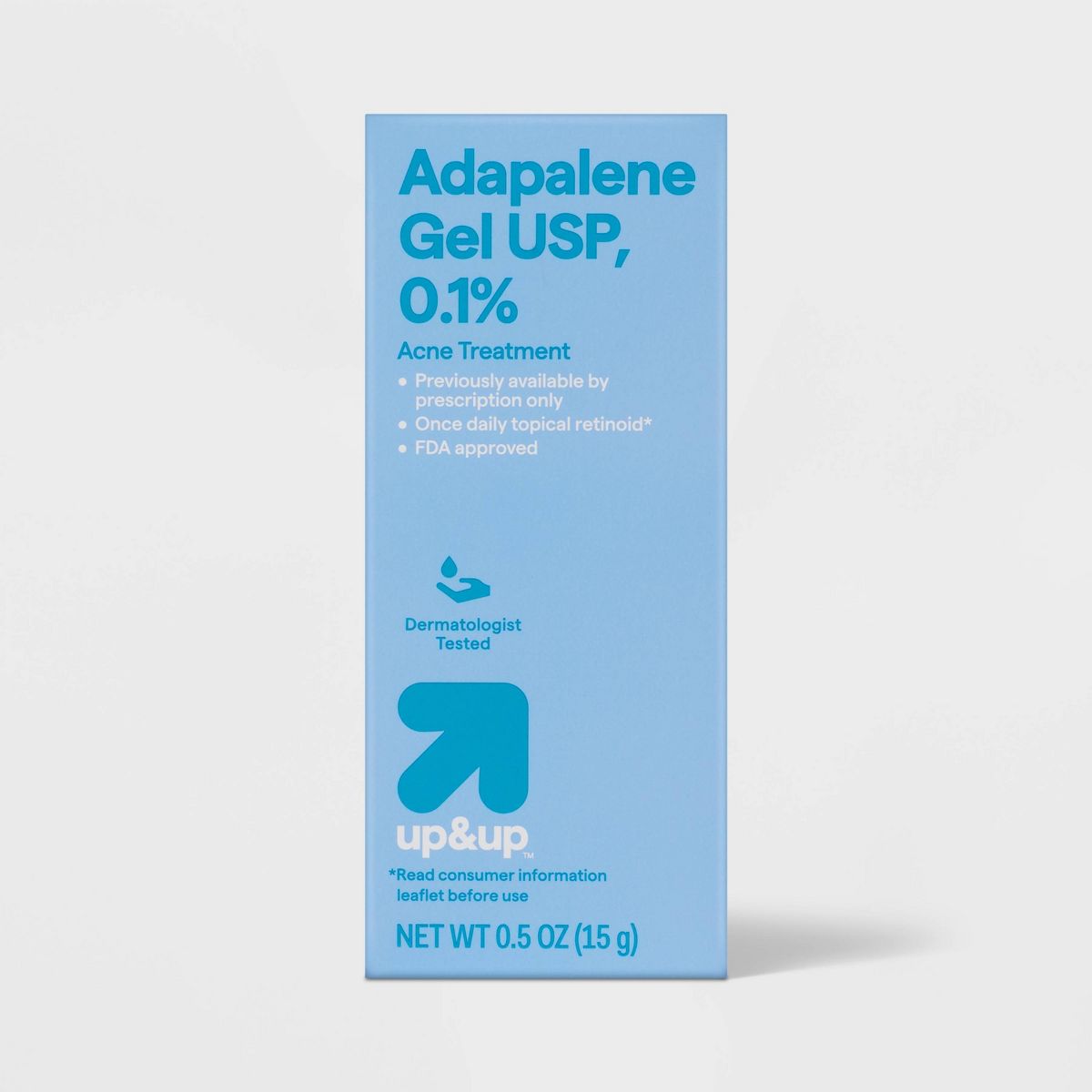 Retinoid Acne Treatment - 0.1% Adapalene - 15g - up&up™