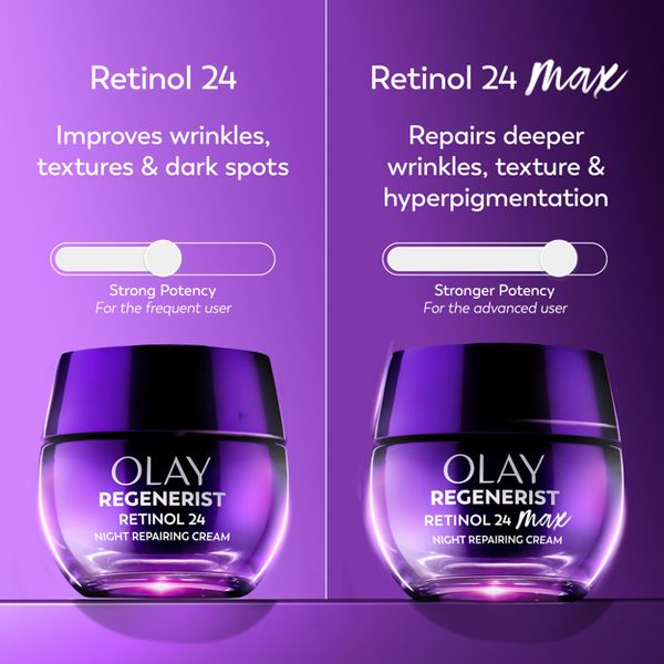 Olay Regenerist Retinol 24 Max Night Face Cream Moisturizer - Fragrance Free - 1.7oz