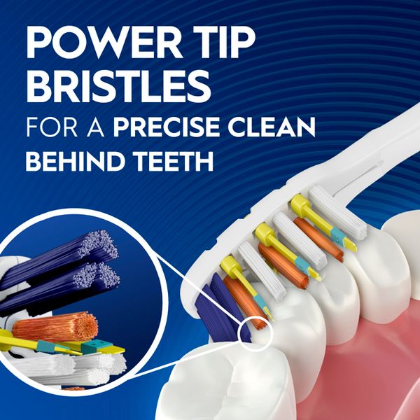 Oral-B Pulsar Pro-Health Battery Powered Electric Toothbrush - Medium - 2pk
