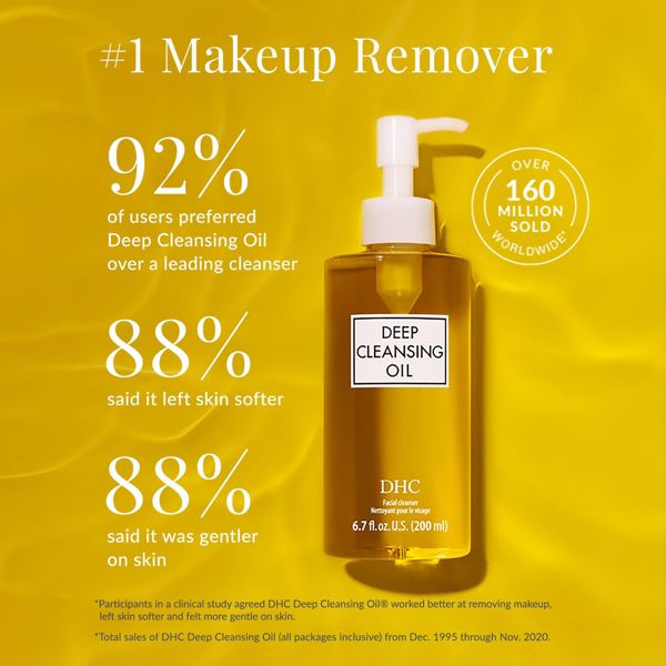 DHC Deep Cleansing Oil Facial Make Up Remover - 2.3 fl oz