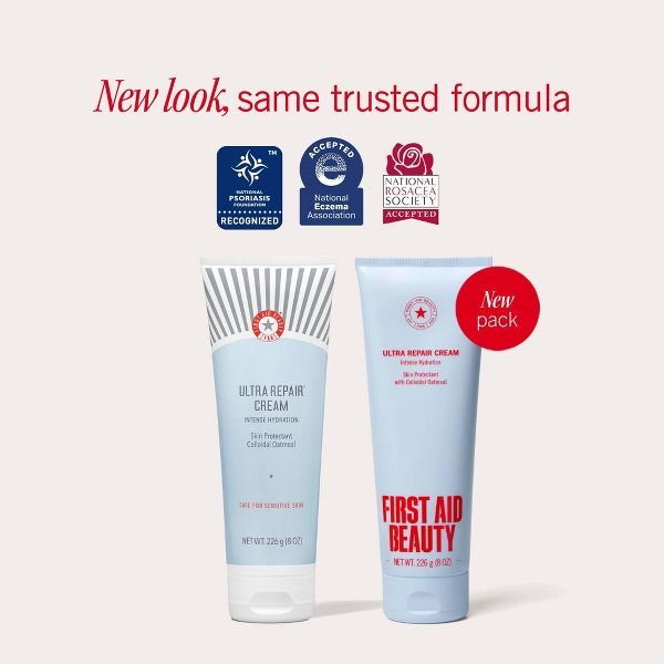 FIRST AID BEAUTY Ultra Repair Cream with Colloidal Oatmeal - 12.0oz - Beauty Studio