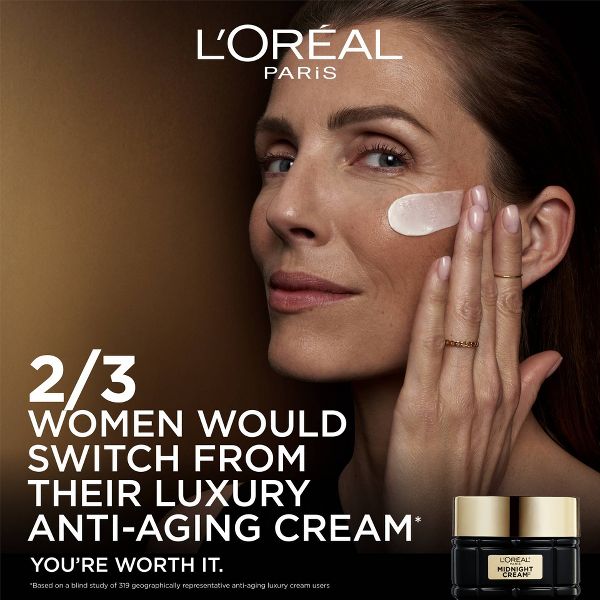 L'Oreal Paris Age Perfect Cell Renewal Midnight Face Cream - 1.7oz