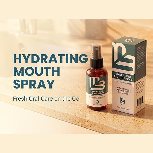 M3 Prebiotic Mouthwash, Fluoride-Free, Sugar-Free and Alcohol-Free Oral Rinse for Gum Health, Fresh Mint Mouthwash for Daily Oral Care, 16 fl oz