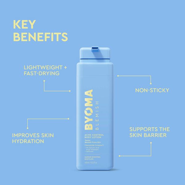 BYOMA Blemish Acne Control Body Lotion - 13.52 fl oz