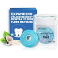 MySmile Woven Dental Floss with Coconut Oil, Effective Plaque Removal, Mint Flavor, 2* 50 Yards