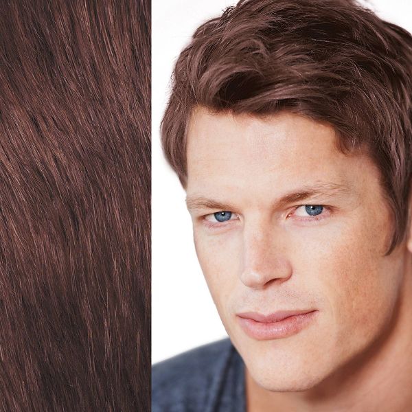 Just For Men Medium Brown Shampoo - H-35: Permanent Hair Color, Liquid Form, All Hair Types