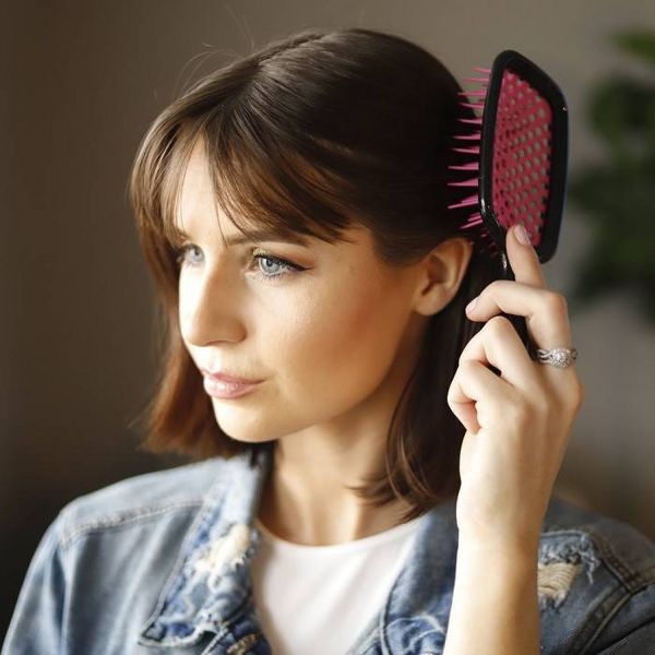 UNbrush Detangler Hair Brush - Cherry Blossom