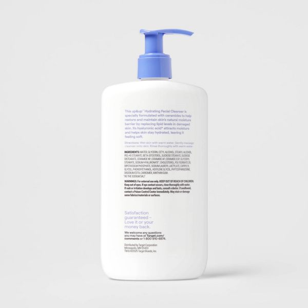 Hydrating Facial Cleanser with Ceramides - Normal to Dry Skin/Sensitive - 12fl oz - up&up™