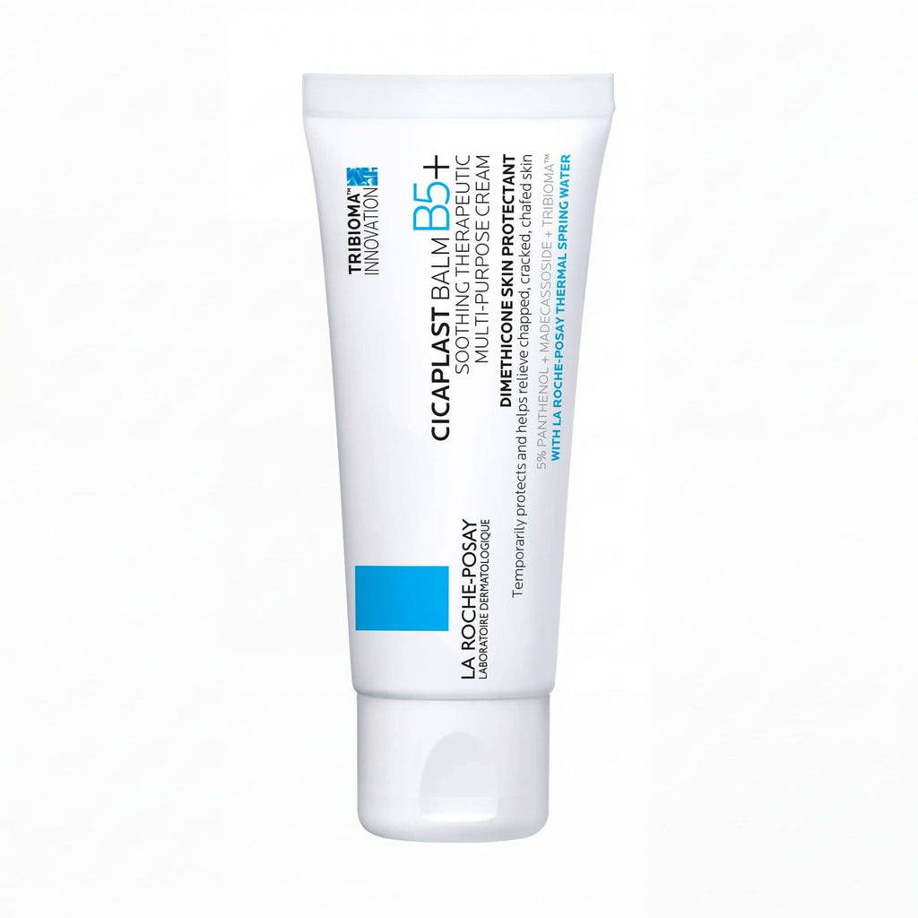 La Roche Posay Cicaplast Balm Vitamin B5 Soothing Therapeutic Cream for Dry & Irritated Skin - Unscented - Travel Size - 1.35oz