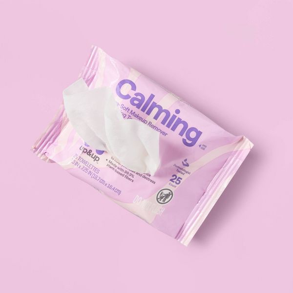Calming Ultra-Soft Makeup Remover Cleansing Towelettes - Scented - 25ct - up&up™