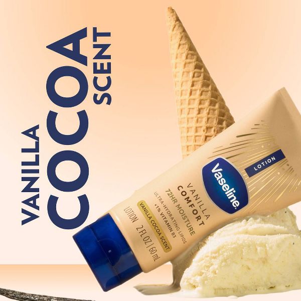 Vaseline Comfort Body Lotion - Vanilla - 2oz