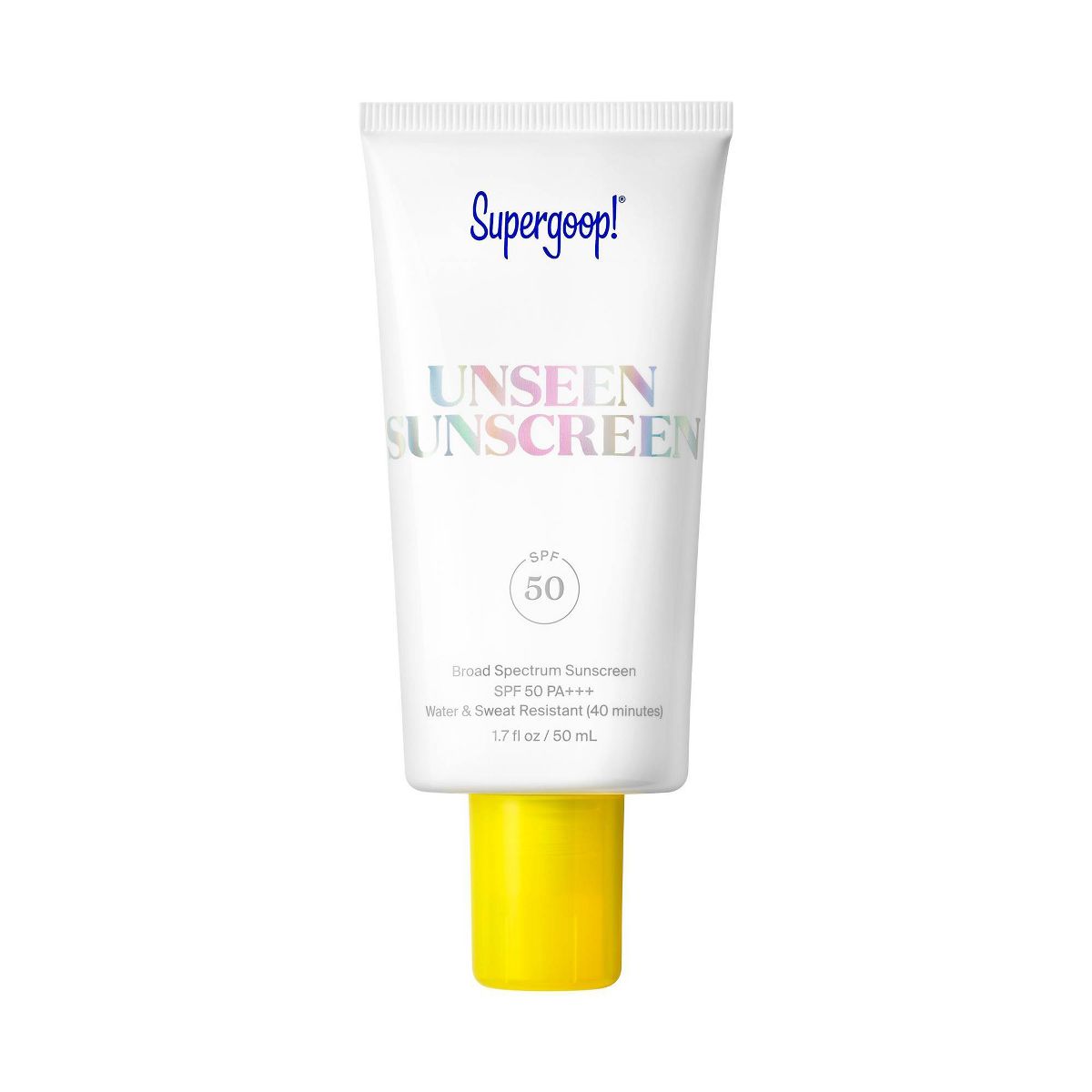 Supergoop! Unseen Clear & Invisible Face Sunscreen - SPF 50 - 1.7 fl oz - Beauty Studio