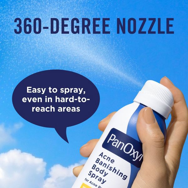 PanOxyl Acne Banishing Body Spray 2% Salicylic Acid - 6oz