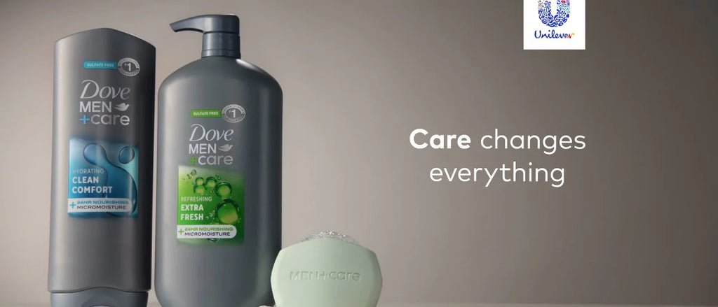 Dove Men+Care Deep Clean Exfoliating Body & Face Wash Pump - Sulfate Free - 30 fl oz