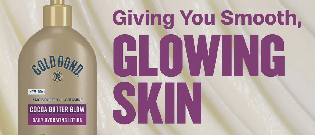 Gold Bond Cocoa Butter Glow Hand and Body Lotion with Coconut Oil and Shea Butter - 24oz‚Äã