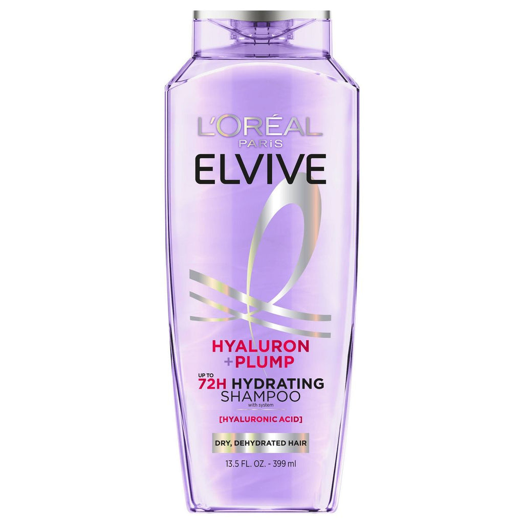 L'Oreal Paris Elvive Hyaluron Hydrating Shampoo Paraben-Free - 13.5 fl oz