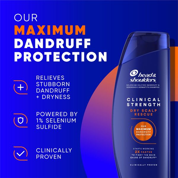 Head & Shoulders Clinical Strength Dry Scalp Rescue Herb Floral Shampoo - 13.5 fl oz