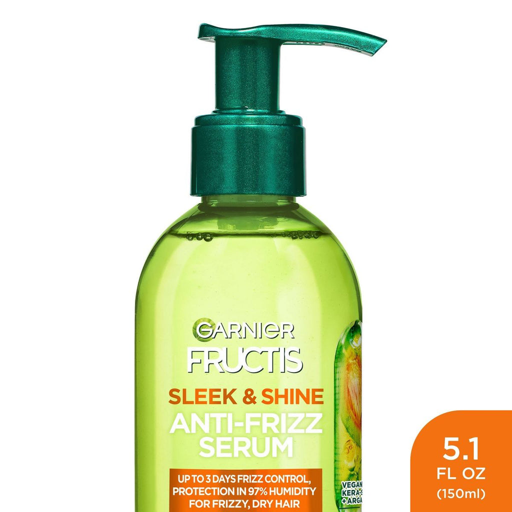 Garnier Fructis Sleek & Shine Anti-Frizz Serum - 5.1 fl oz