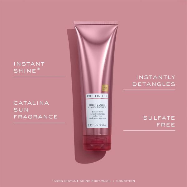 High Gloss Conditioner for Shiny Hair – Color Safe & Sulfate Free - 8.45 fl oz