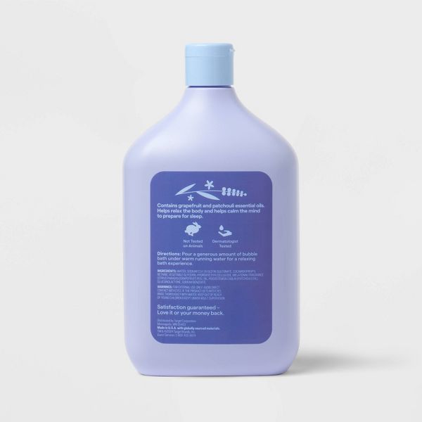 Relaxing Foaming Bubble Bath - Moonlight Jasmine Scent with Melatonin - 34oz - up&up™