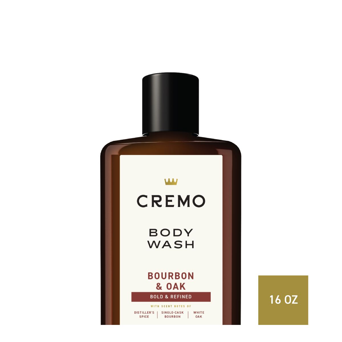 Cremo Body Wash - Bourbon and Oak - 16 fl oz