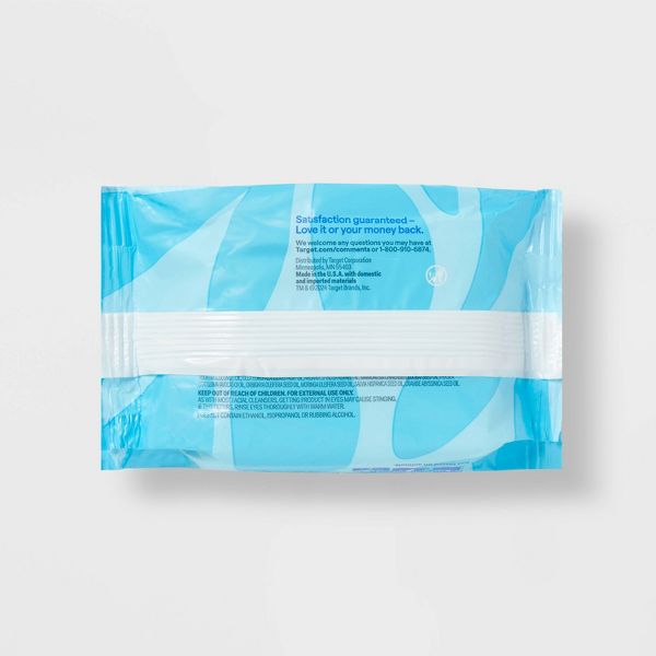 Fragrance Free Ultra-Soft Makeup Remover Cleansing Towelettes - 25ct - up&up™
